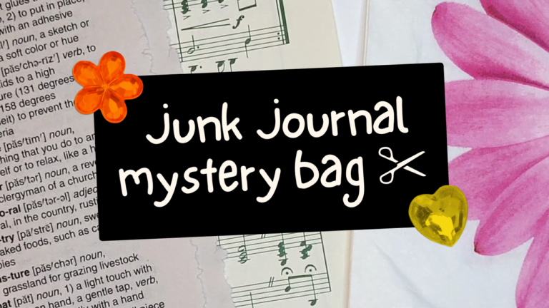 Mystery Junk Journal Grab Bag